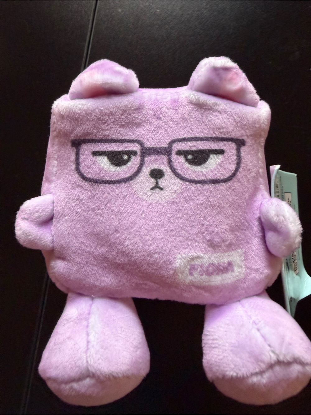 New Total Squares Super Duper Sugar Squishers Purple Fiona Cat Top Trenz Squishy